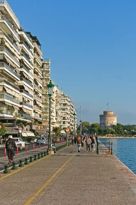 Λεωφόρος Νίκης και Λευκός Πύργος Θεσσαλονίκη