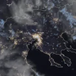 Δορυφορική εικόνα Θεσσαλονίκη καιρός — 27 Μαρτίου – 2 Απριλίου 2026