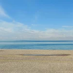 Θέα θάλασσας Θεσσαλονίκης σε αίθριο καιρό